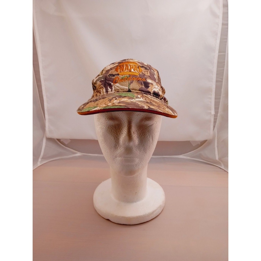 NAPA Outdoors Camouflage Hat Baseball Cap Adjustable Strap Napa Auto Parts Camo